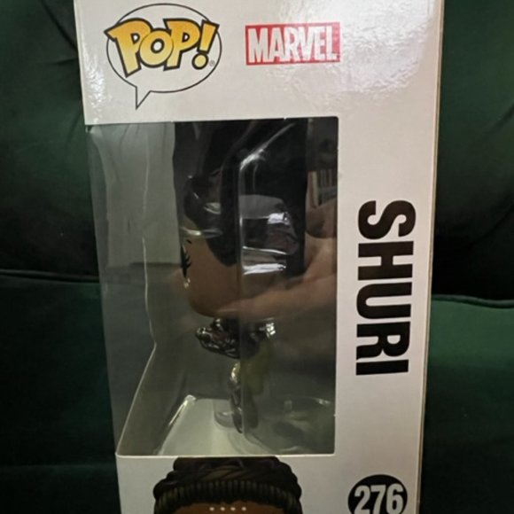 Funko Pop Marvel Black Panther 276 Shuri NIB - Picture 6 of 6